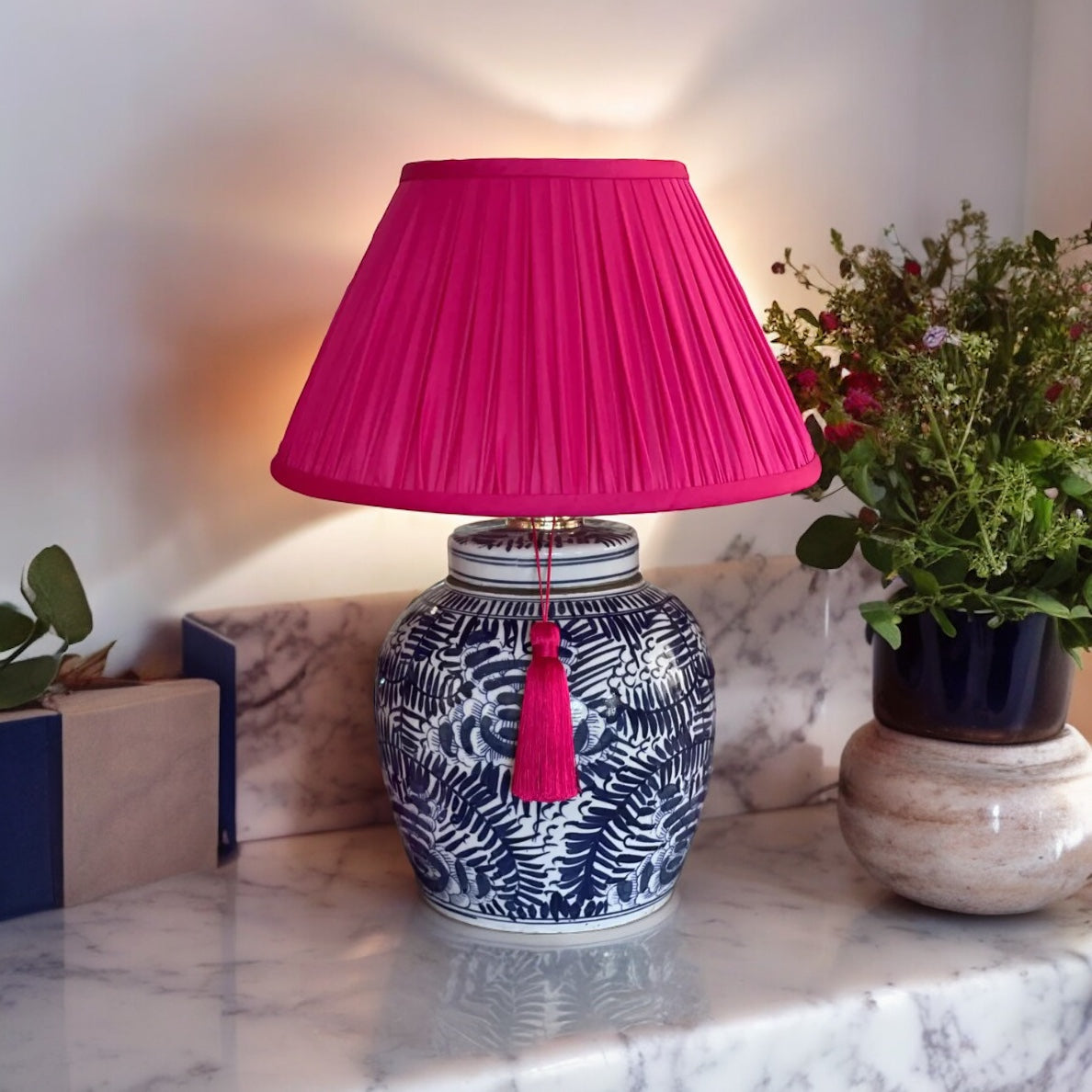 Ceramic ginger jar lamps fashion