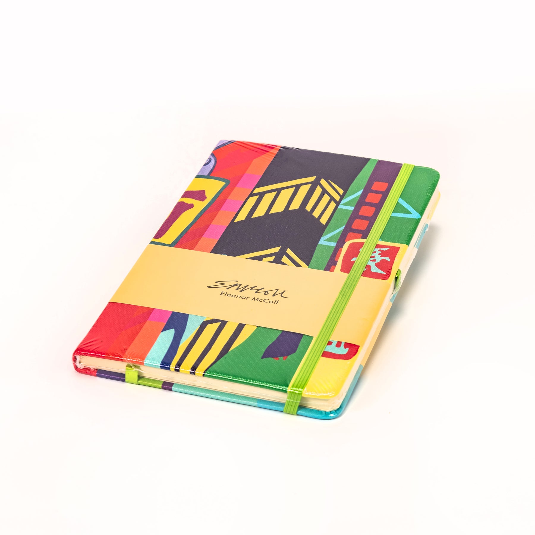 ELEANOR MCCOLL: Colourful lined notebook