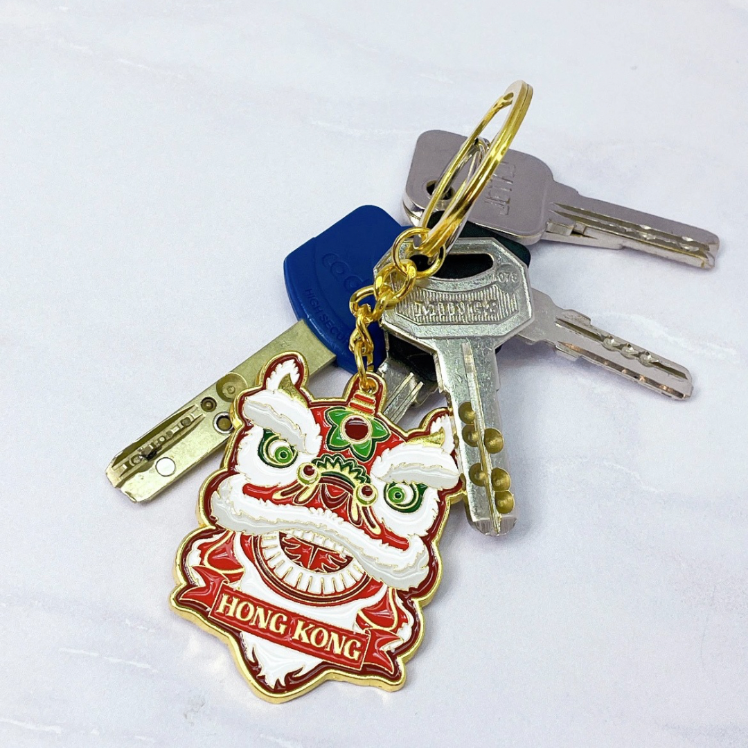 KEYRING: Lion Dance