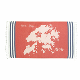 TURKISH TOWEL: HK Map (2 colours Available)