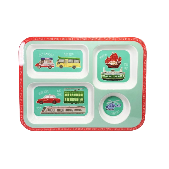 KIDS PLATE: Hong Kong Transport