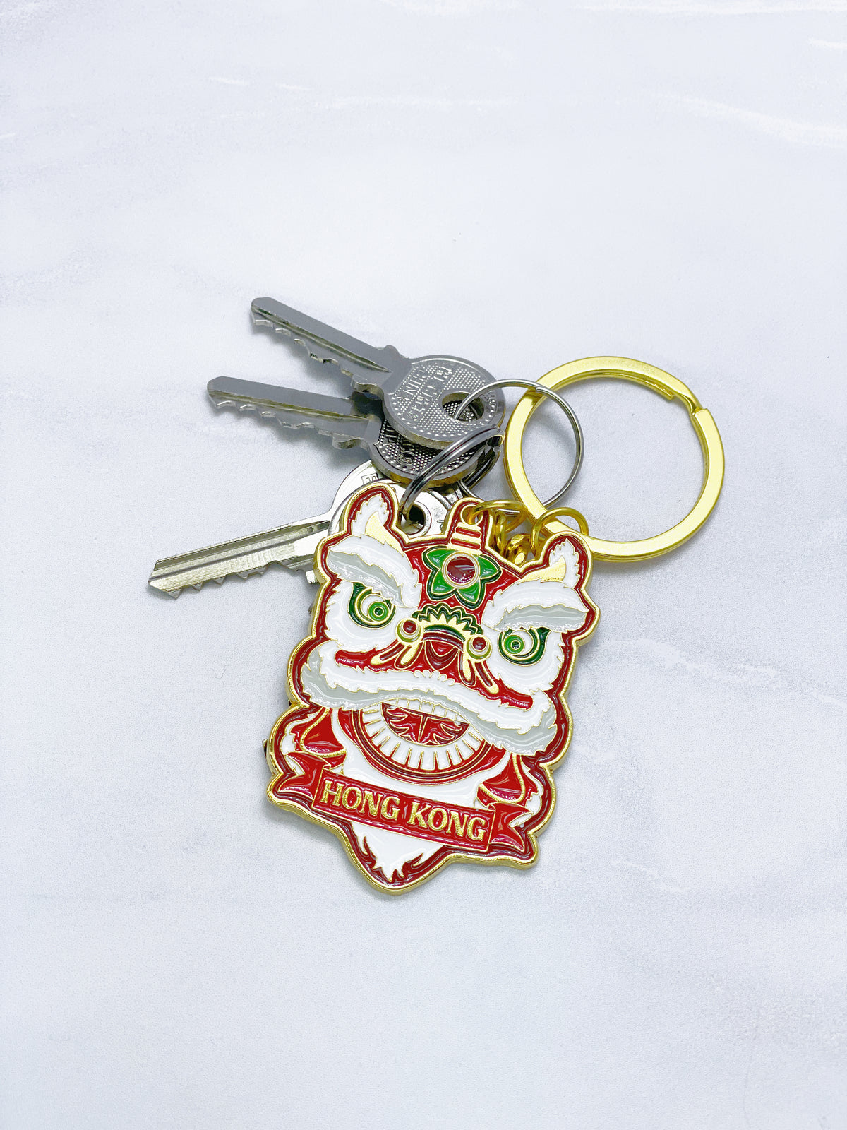 KEYRING: Lion Dance