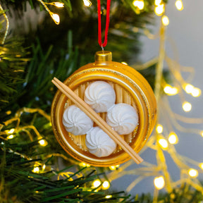 GLASS DECORATION : Steamed buns