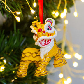 HANGING DECORATION: Lion Dance