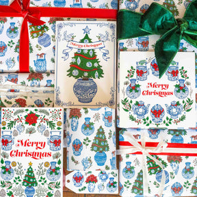 CHARITY CHRISTMAS CARD: Chinoiserie (single)