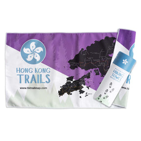 HK TRAIL MAP Microfibre Towel (4 designs)