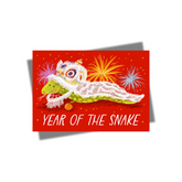 GREETING CARD: Year of the Snake