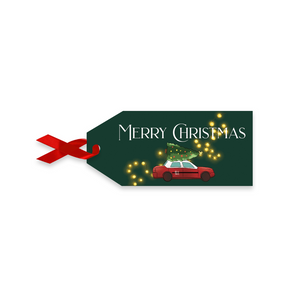 CHRISTMAS CHARITY GIFT WRAP AND TAGS: Festive Transport (10 sheets + 20 tags)