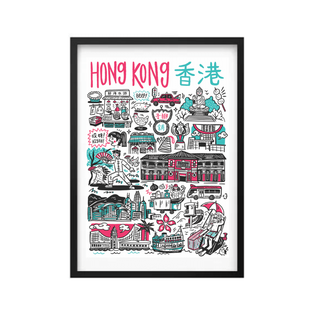 PRINT: Hong Kong Doodle