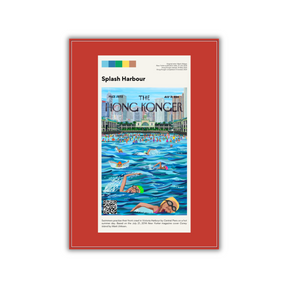 Sophia Hotung Poster Print: Splash Harbour