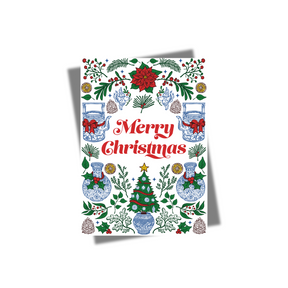 CHARITY CHRISTMAS CARD: Chinoiserie (single)