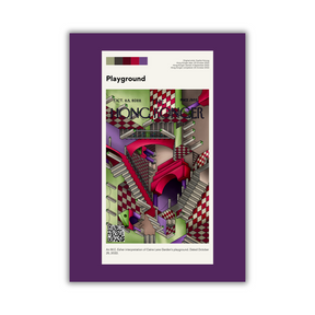 Sophia Hotung A4 Poster Print: Playground