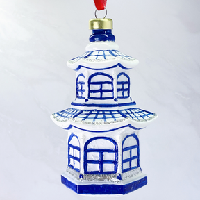 GLASS DECORATION : Pagoda