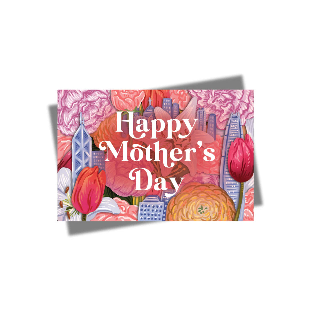 MOTHER'S DAY BOUQUET: Chinoiserie Vase & Floral Arrangement