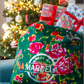 PERSONALISED CHRISTMAS GIFT SACK: 7 colours / 2 designs (Pre-Order)