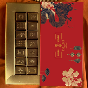 PRE-ORDER- CHINESE NEW YEAR CHOCOLATE: Mahjong Tea Pralines