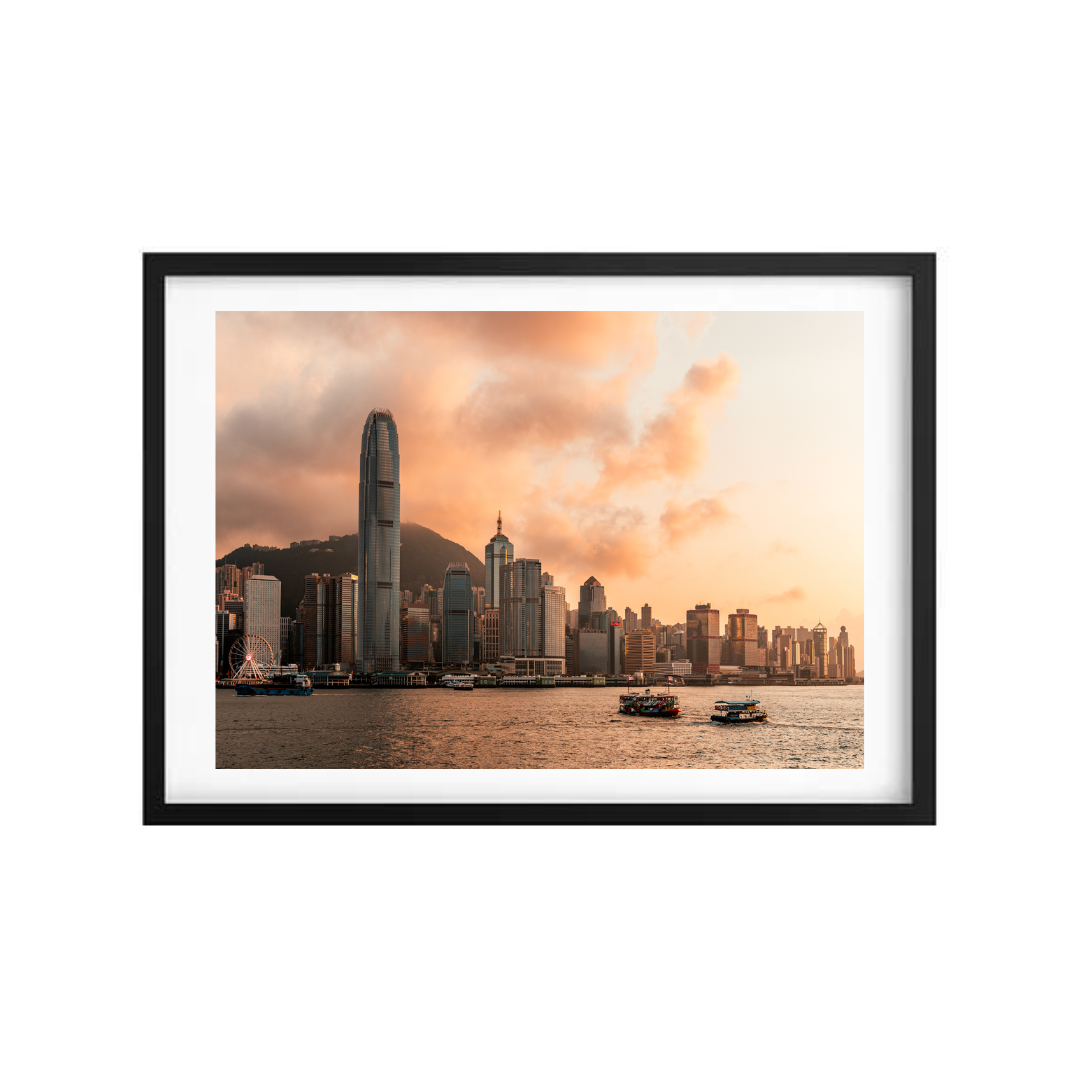 MICHAEL KURZEWSKI PRINT - Skyline Sunset (45x30cm)