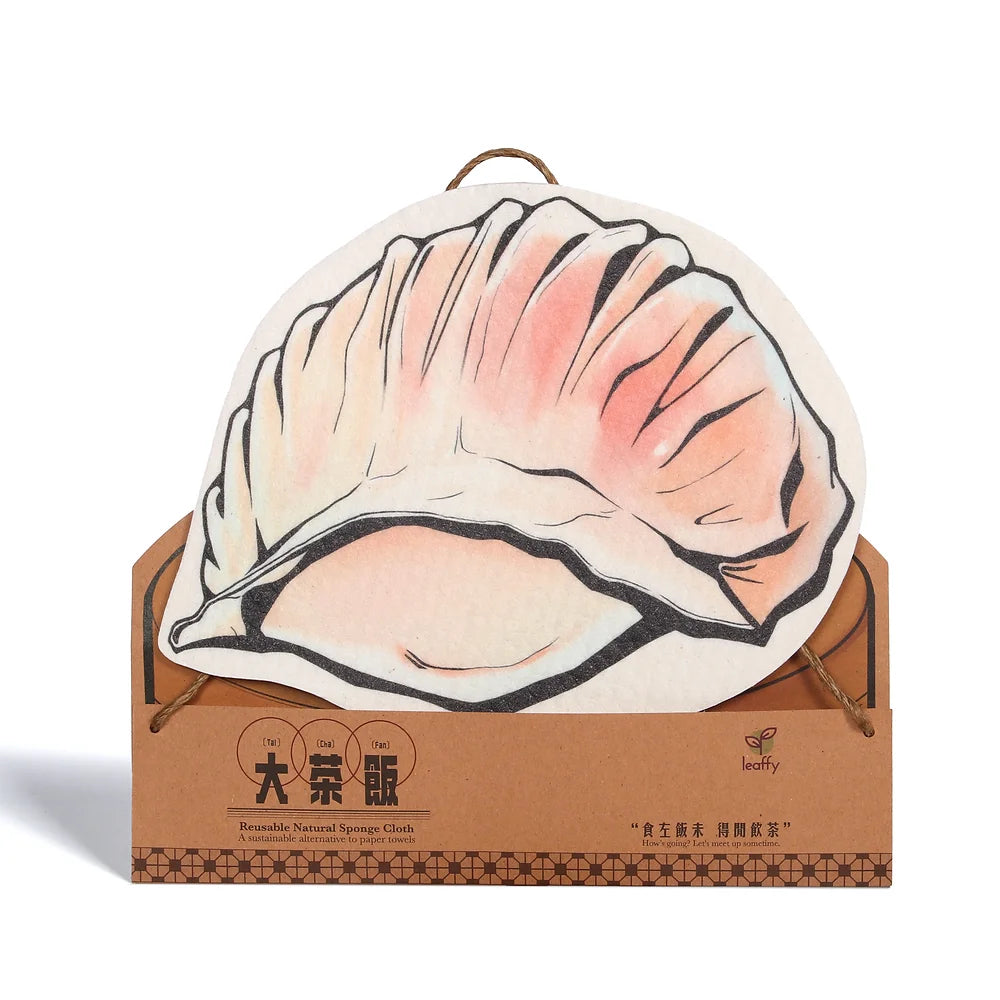 ECO-FRIENDLY SPONGE CLOTH: Dai Cha Fan Shrimp Dumpling