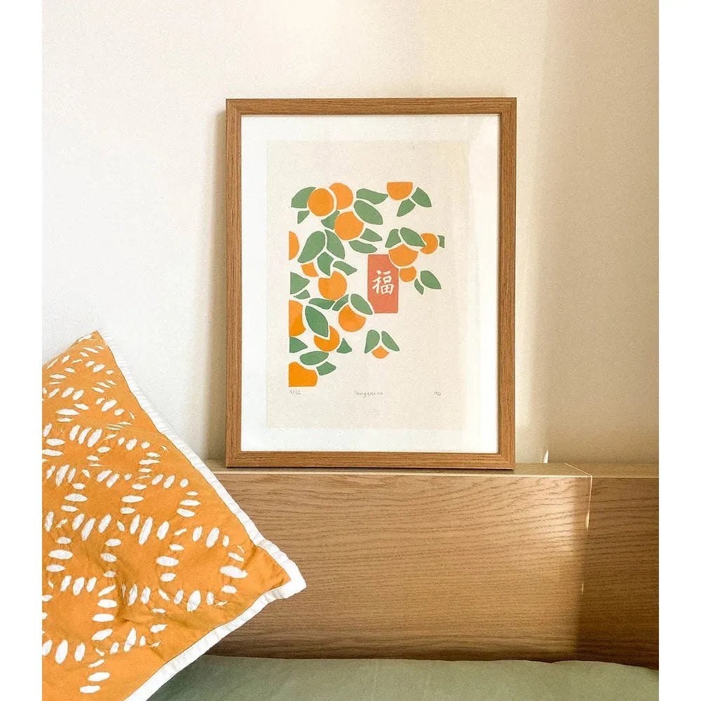 COULEUR AUBE PRINT: Tangerine