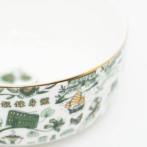 CERAMIC BOWLS: Toile Set of 2