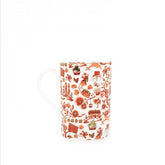 CERAMIC MUG: HK Toile Foil Tall Mugs (3 colours)