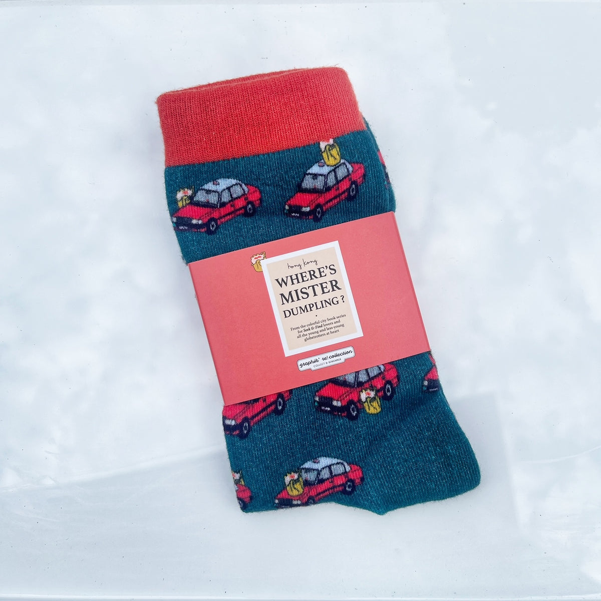 SOCKS: Where is Mister Dumpling? (adult & child sizes)